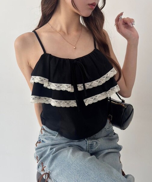 【one after another】フリルキャミソール