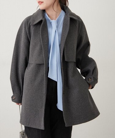 【2025AW】アレンジカラーミドル丈コート