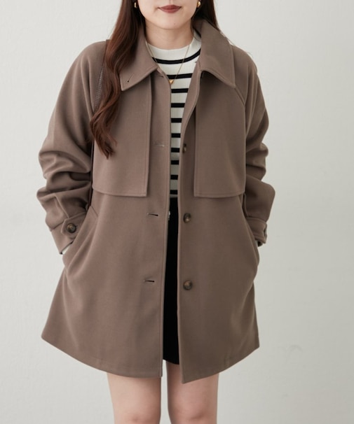 【2025AW】アレンジカラーミドル丈コート