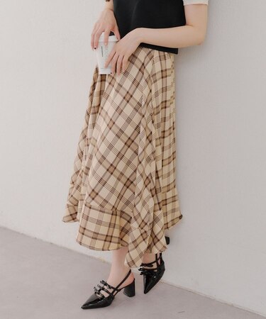 2025AW【RMAF】イレヘムチェックスカート