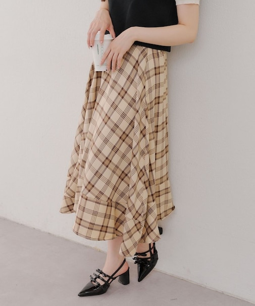2025AW【RMAF】イレヘムチェックスカート