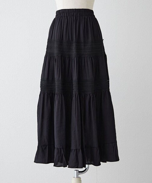 【RMAF】レース切替ロングスカート