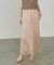 【LARUTA】サテンゴム入りスカート