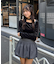 【ゆず@reve.perle_セレクト】ベロア＆ニットソーの2素材！