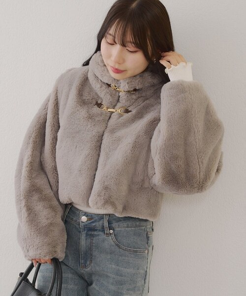 ビット付エコファージャケット｜ナイスクラップ/オリーブ・デ