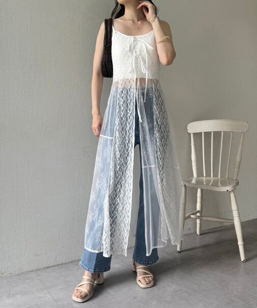 【one after another】レースパッチワンピ