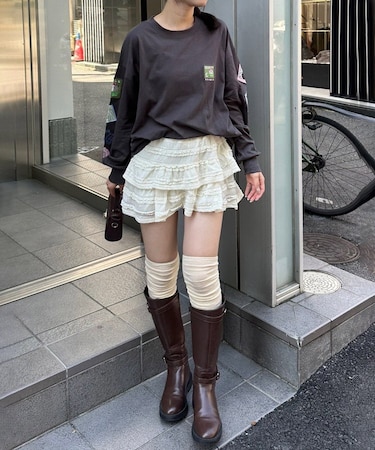 【リバイバル】袖ワッペンロンT