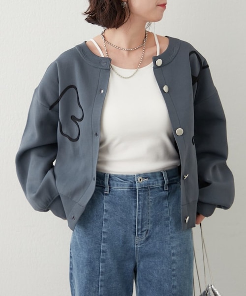 新品タグ付♡IENA CURRENTAGE 別注 2WAYスウェットカーディガン 新品タグ付♡IENA CURRENTAGE 別注 2WAYスウェットカーディガン