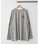 【NUNIFE】袖ラインナンバリングBIGTシャツ