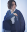 【NUNIFE】ノーカラーデニムシャツジャケット