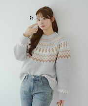 球心もちもちニット