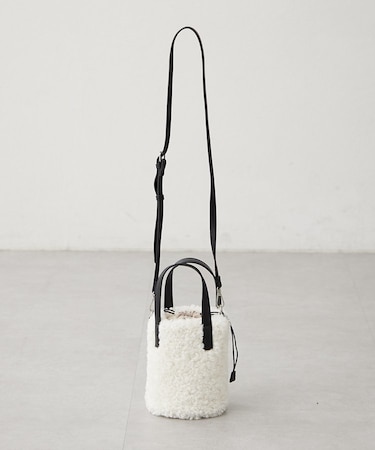 2WAYボアショルダーバッグ