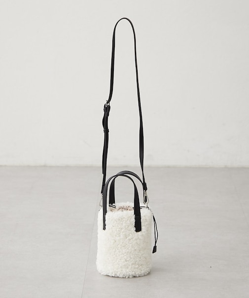 2WAYボアショルダーバッグ