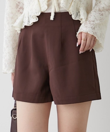 ハイウエストショートパンツ