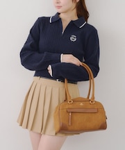 ハーフZIPケーブルポロ