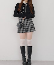 【Tweed Collection】チェックショートパンツ