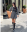 【Tweed Collection】ツイード配色衿ミニワンピース