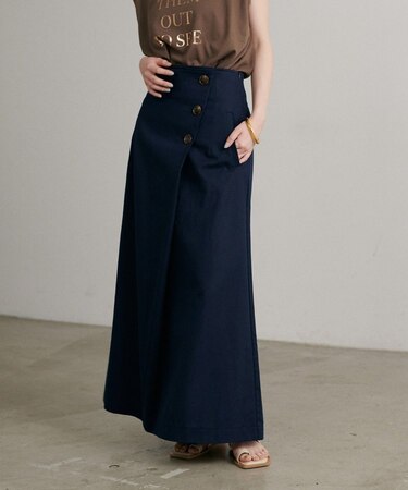 【LARUTA】ハイウエストアシメタックスカート