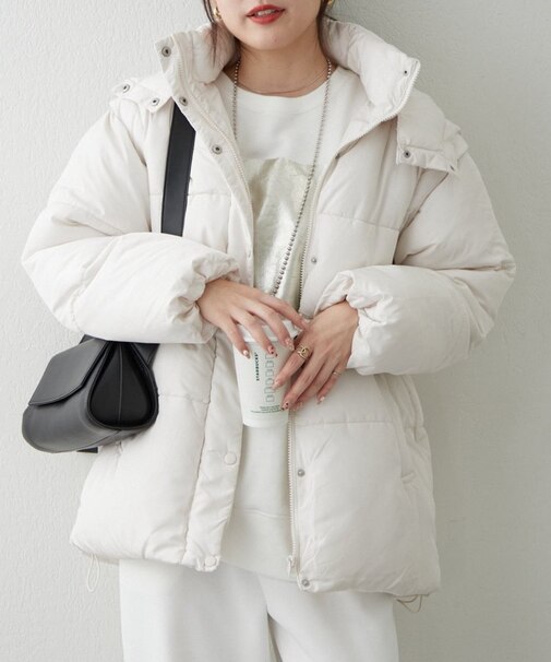 プチプラseries?【RMAF】袖取り外し中綿ブルゾン