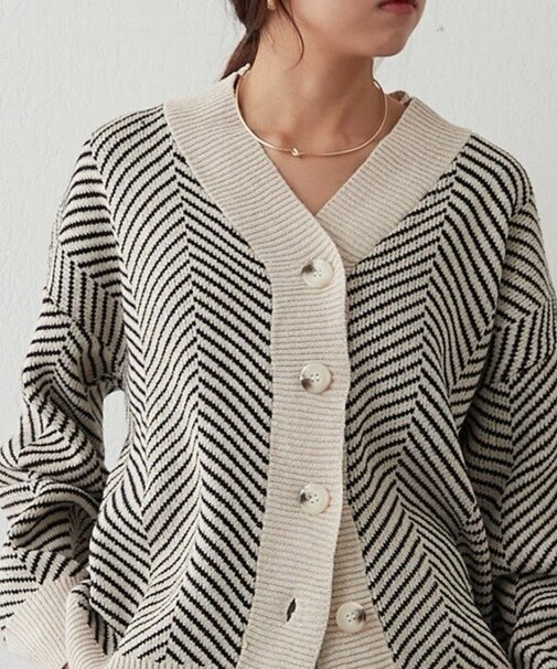 プチプラseries?【RMAF】ジャガードニットカーディガン