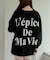 バックロゴマットモールプルオーバー