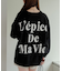 バックロゴマットモールプルオーバー