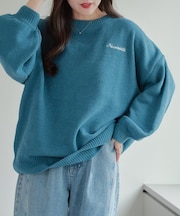 バックロゴマットモールプルオーバー