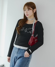 夢かわいい【RMAF】チョーカー付ウィッシュコアテレコTOPS