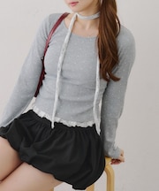 夢かわいい【RMAF】チョーカー付ウィッシュコアテレコTOPS