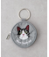 アニマル刺繍丸ポーチ