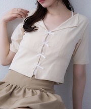 【one after another】半袖リボンテレコ