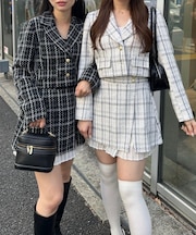 ツイードジャケット【セットアップ対応】