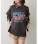 【NUNIFE】サイドスリット多色ロゴスウェット
