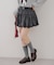 ベルト付バルーンミニスカート