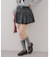 ベルト付バルーンミニスカート