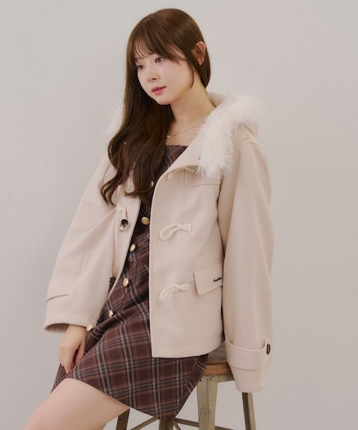【RMAF】ファー付きダッフルコート