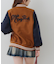 秋のMIXコーデの定番【RMAF】Backロゴ配色スタジャン