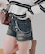 【RMAF】ハートチェーン付きショートパンツ