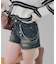 【RMAF】ハートチェーン付きショートパンツ