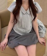 【one after another】バルーンミニワンピ