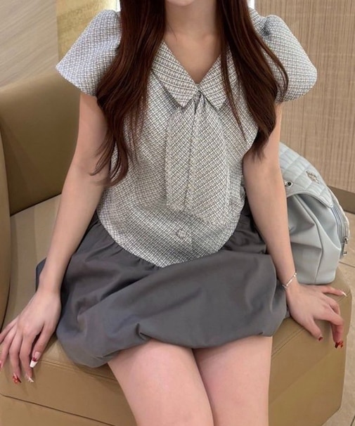 【one after another】バルーンミニワンピ