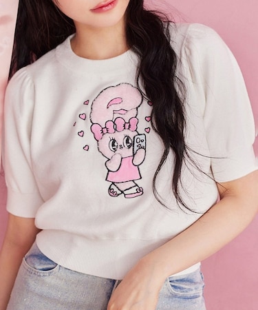 【one after another】エスバニ半袖ニット