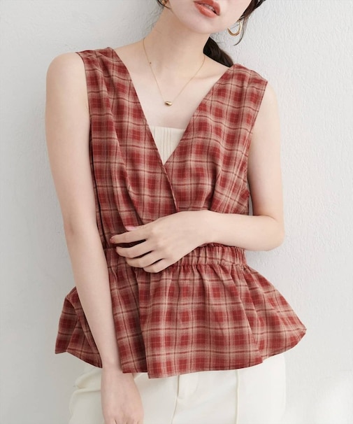 【natural couture】2WAYカシュクールビスチェ