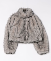 ミックスファー2WAYブルゾン