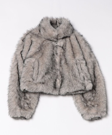 ミックスファー2WAYブルゾン