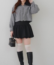 【RMAF】衿ファー付チャックショートジャケット