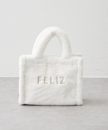【OUTLET限定】ロゴ刺繍ファートート