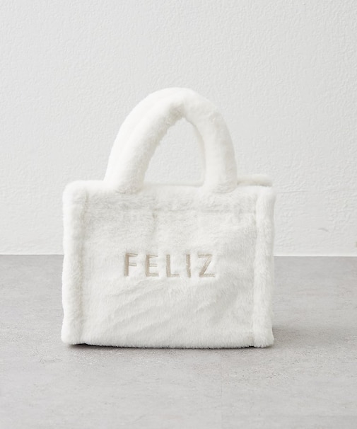 【OUTLET限定】ロゴ刺繍ファートート
