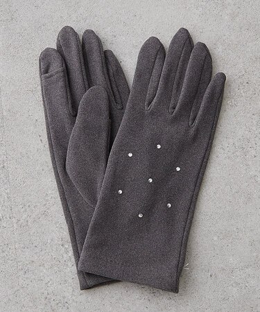 ストーン付きグローブ