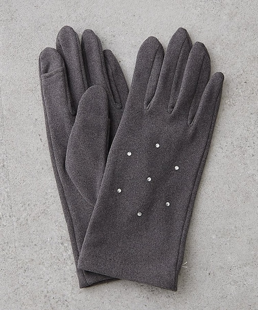 ストーン付きグローブ